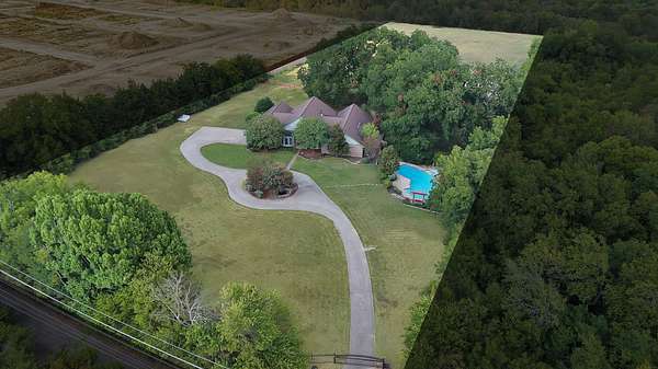 5.17 Acres of Land with Home for Sale in Mesquite, Texas