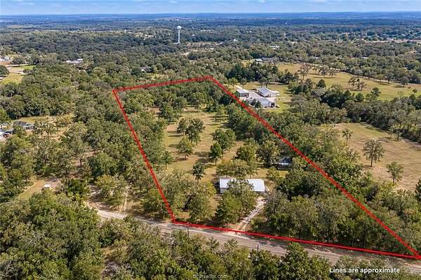 5 Acres of Land with Home for Sale in Iola, Texas