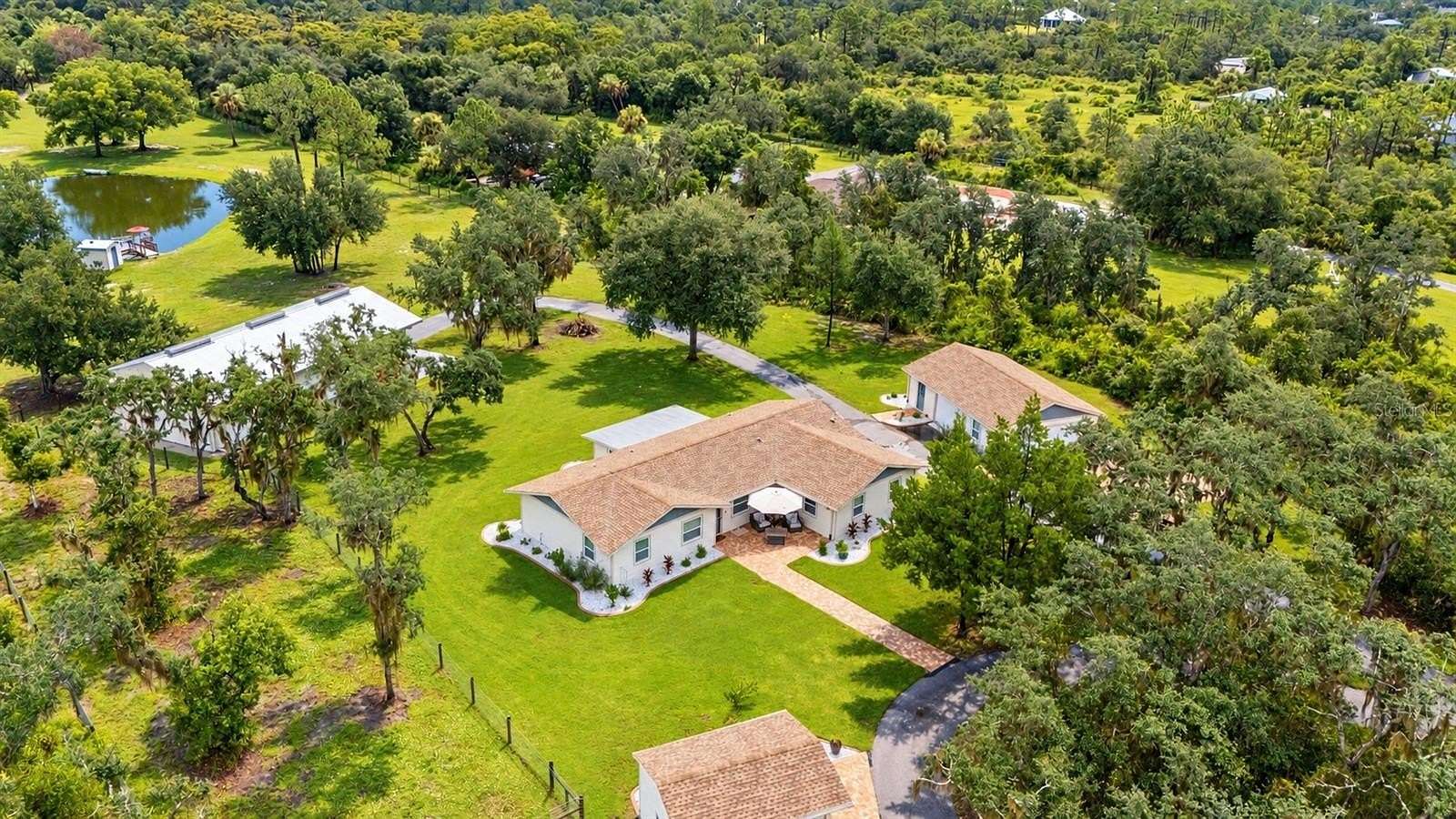 5.5 Acres of Land with Home for Sale in Punta Gorda, Florida