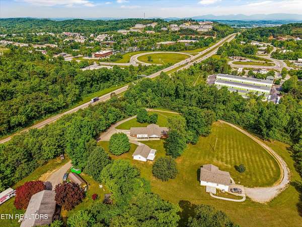 4 Acres of Land with Home for Sale in Knoxville, Tennessee