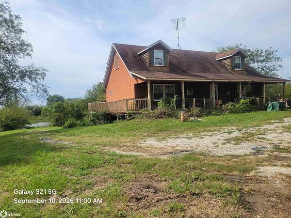 18 Acres of Land with Home for Sale in Redding, Iowa
