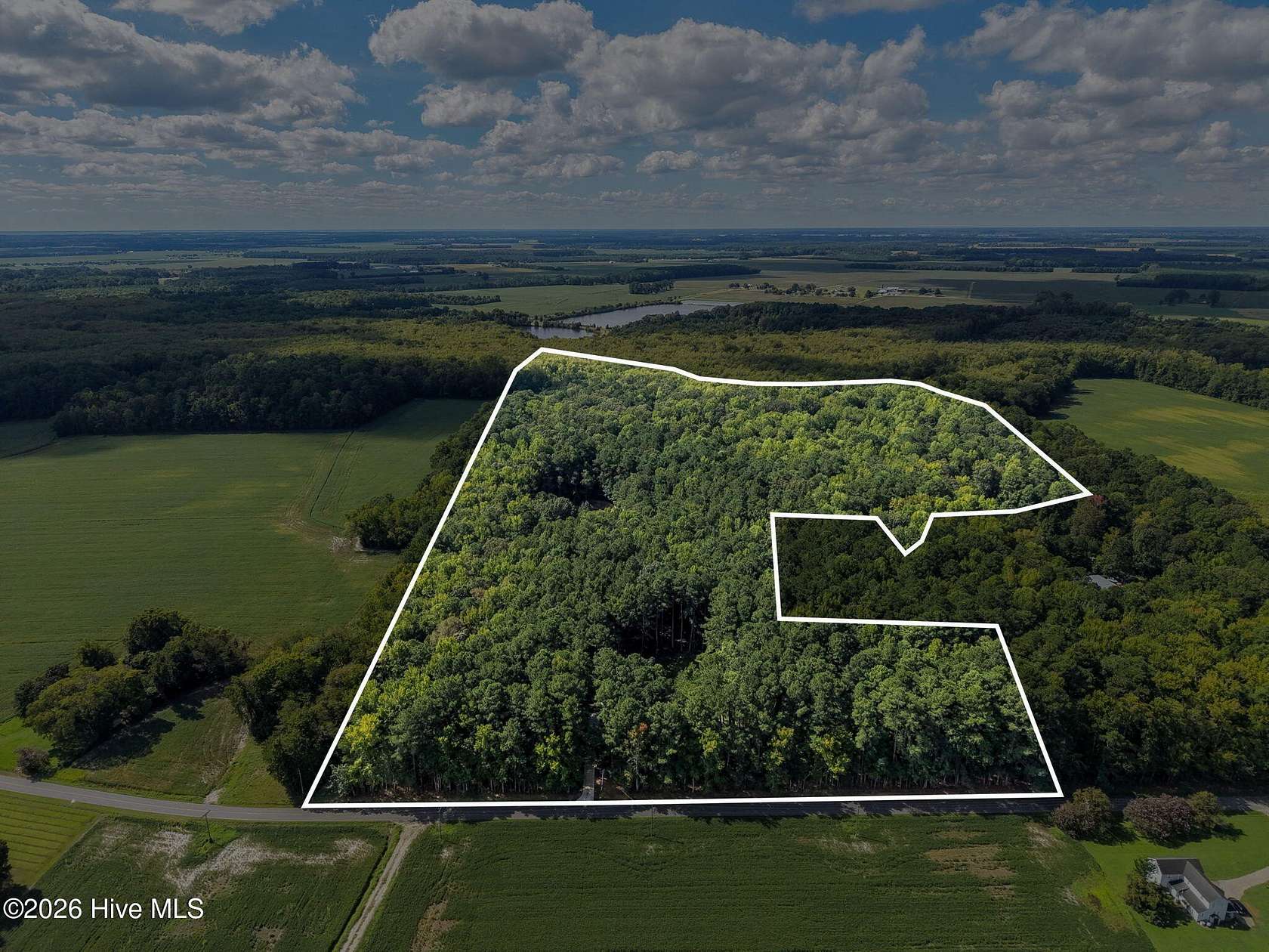 48.3 Acres of Land with Home for Sale in Elizabeth City, North Carolina