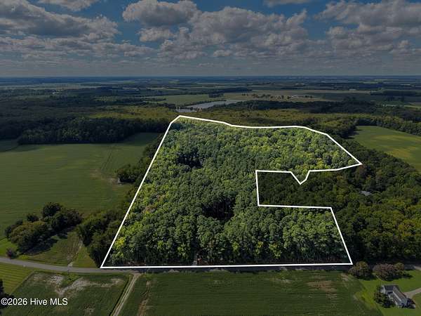 48.3 Acres of Land with Home for Sale in Elizabeth City, North Carolina