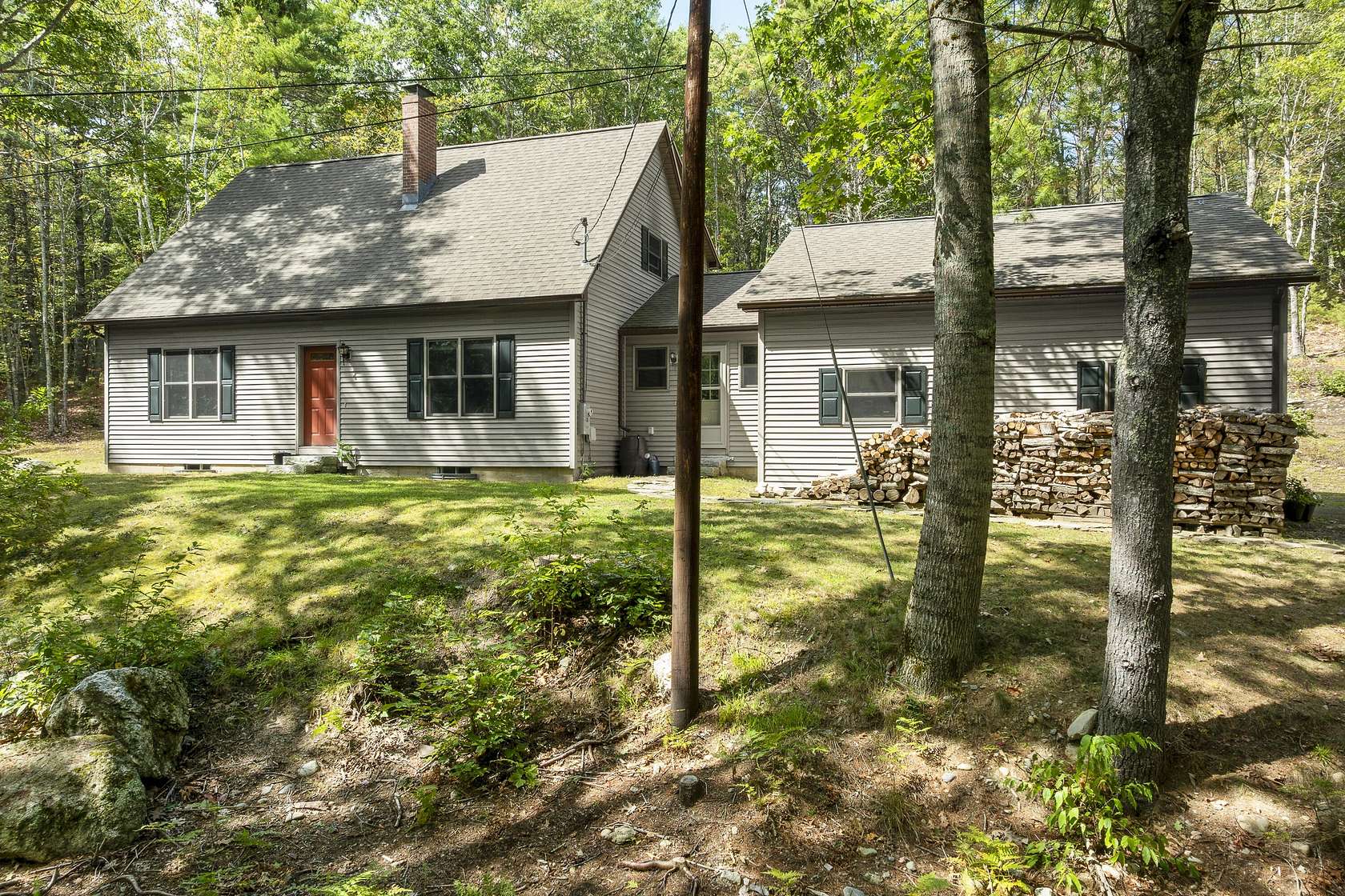 7.1 Acres of Land with Home for Sale in Jefferson, Maine