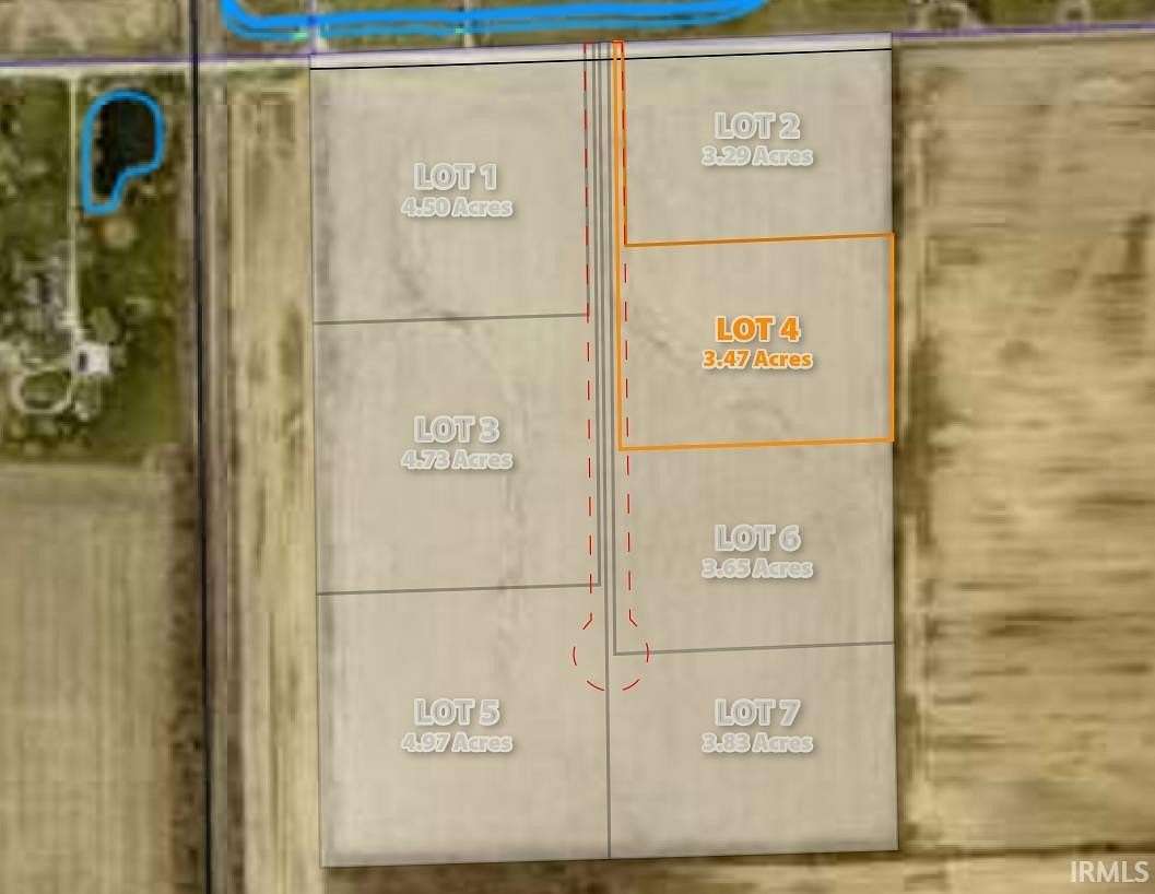 3.47 Acres of Residential Land for Sale in Ossian, Indiana