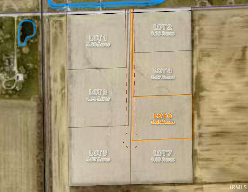 3.65 Acres of Residential Land for Sale in Ossian, Indiana