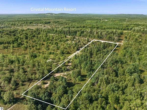 9.75 Acres of Residential Land for Sale in Thompsonville, Michigan