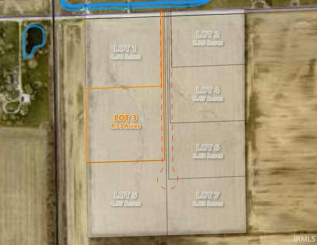 4.73 Acres of Residential Land for Sale in Ossian, Indiana