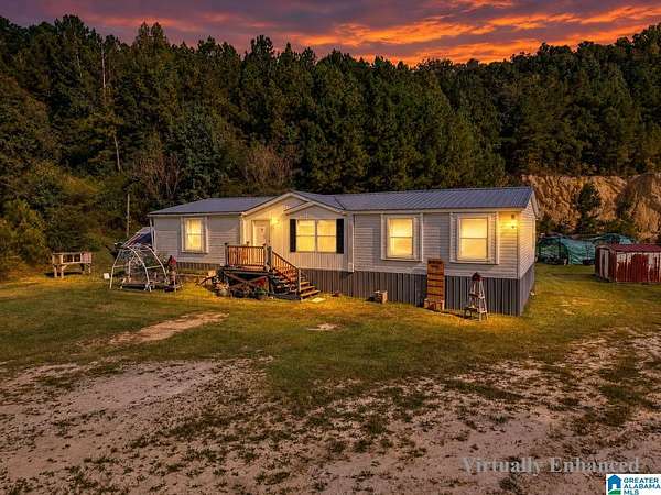 13.6 Acres of Land with Home for Sale in Odenville, Alabama