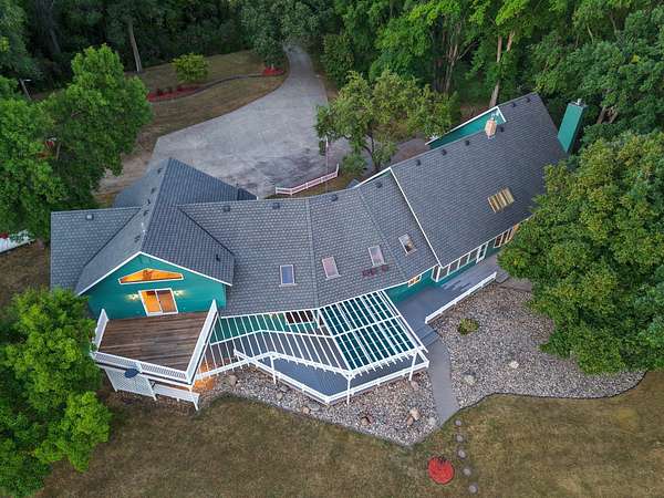 10 Acres of Recreational Land with Home for Sale in Belgrade, Minnesota
