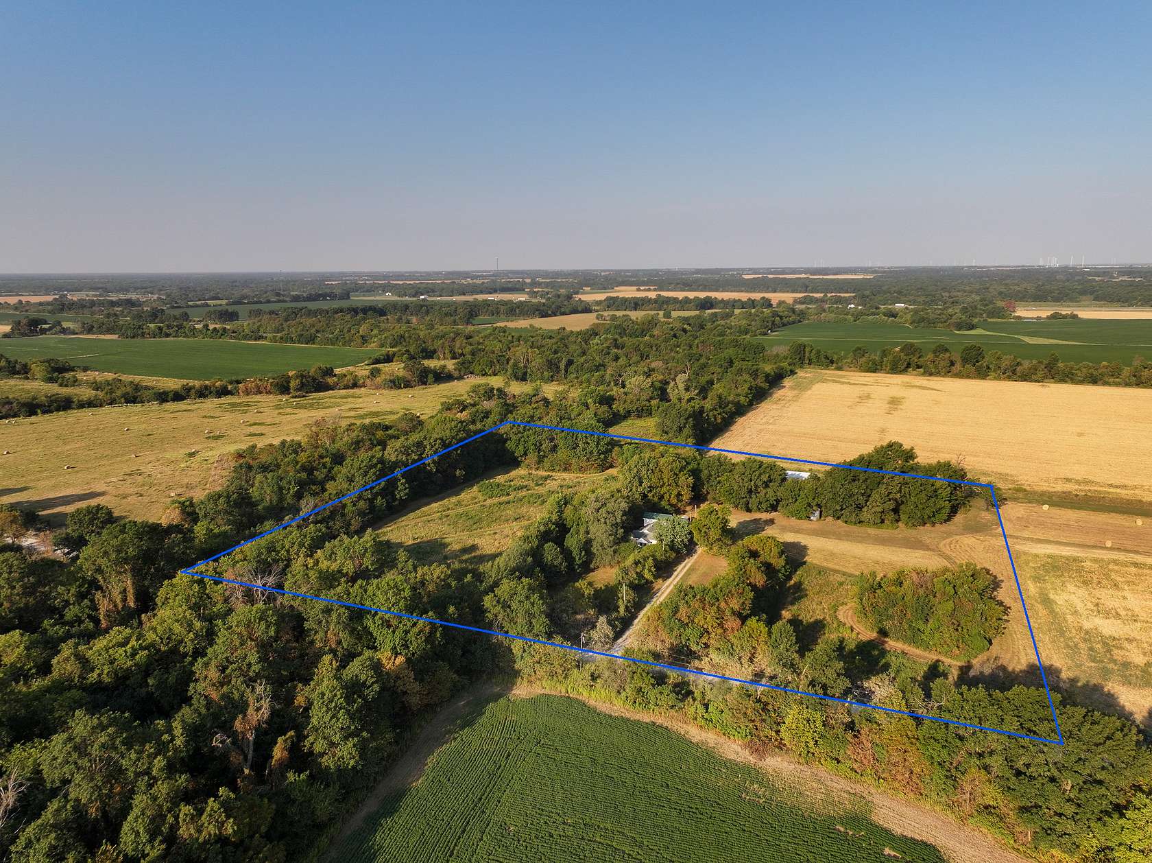 9.36 Acres of Land with Home for Sale in Jasper, Missouri
