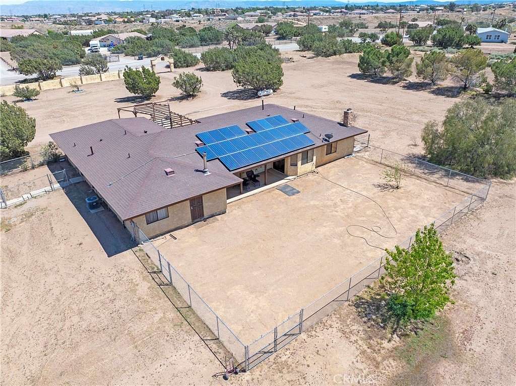 9.8 Acres of Land with Home for Sale in Oak Hills, California