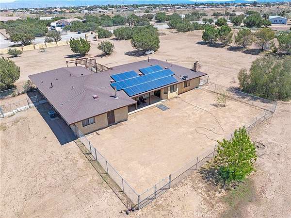 9.8 Acres of Land with Home for Sale in Oak Hills, California