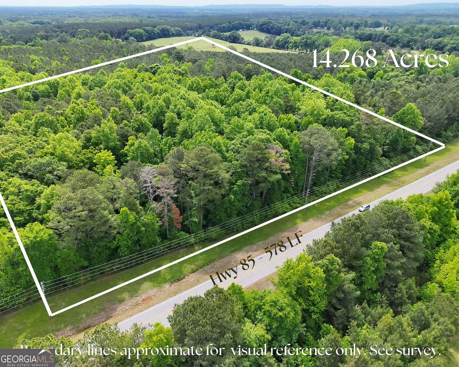 14.3 Acres of Recreational & Residential Land for Sale in Gay, Georgia