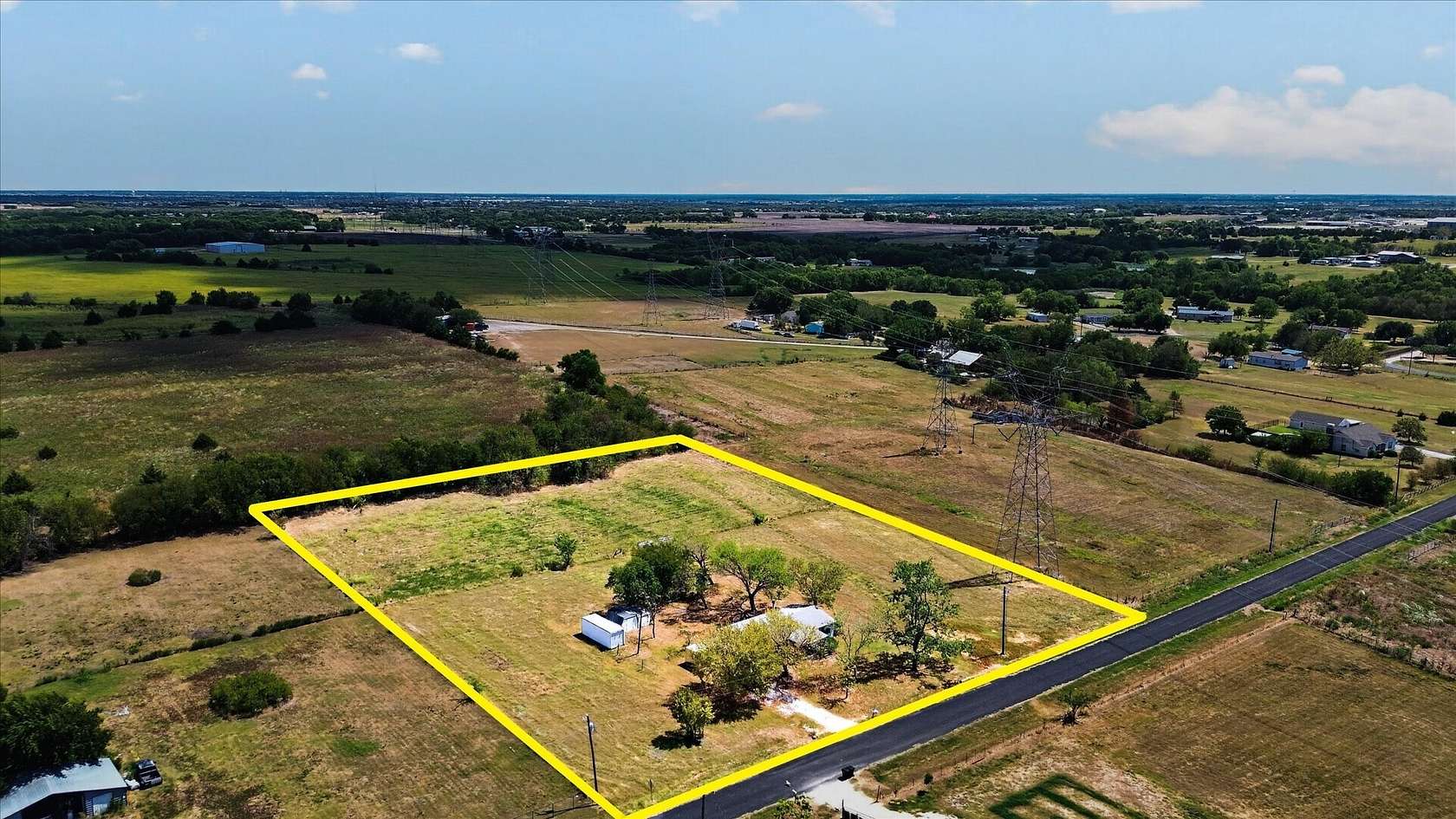3 Acres of Land with Home for Sale in Rockwall, Texas
