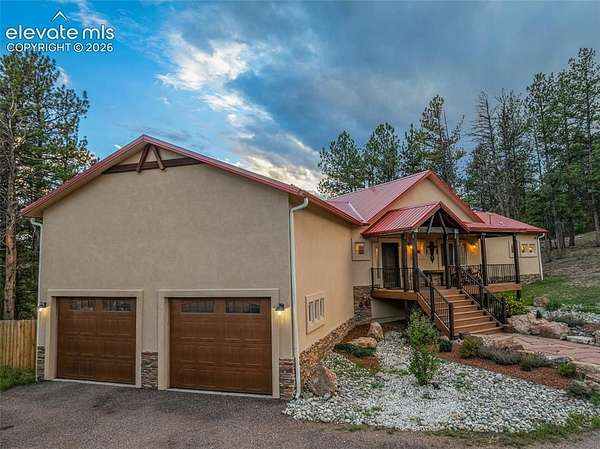 48.6 Acres of Land with Home for Sale in Lake George, Colorado
