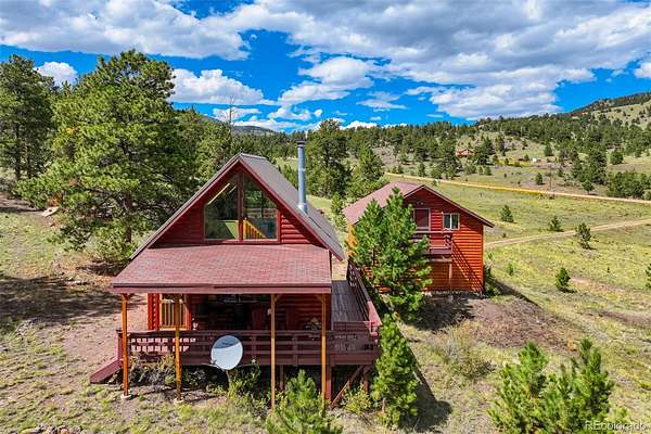 35 Acres of Recreational Land with Home for Sale in Guffey, Colorado