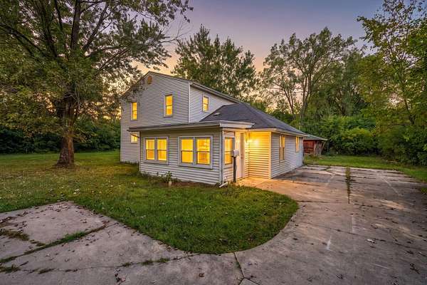 4.87 Acres of Land with Home for Sale in Belleville, Michigan