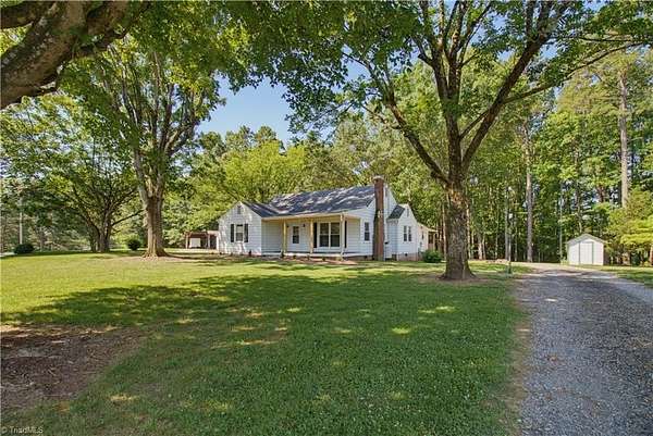 5.5 Acres of Land with Home for Sale in Mocksville, North Carolina
