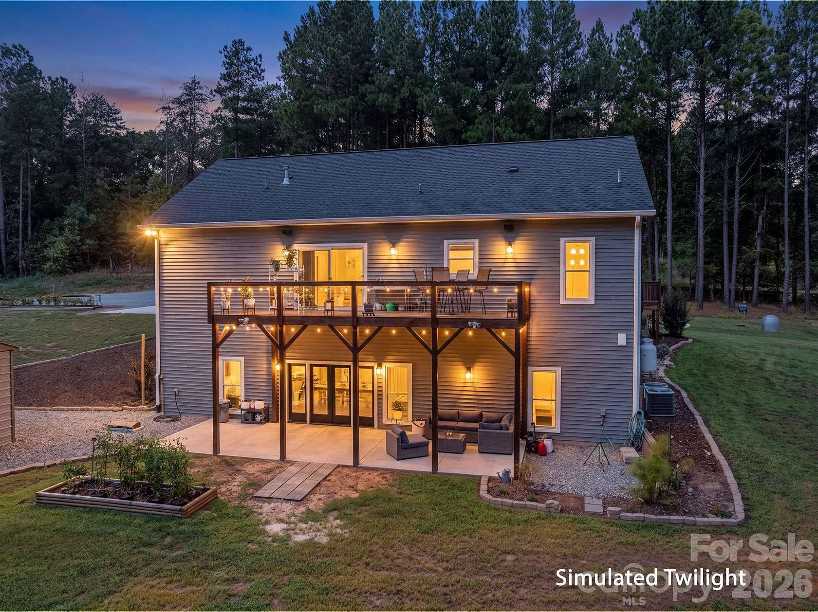 5 Acres of Land with Home for Sale in Iron Station, North Carolina
