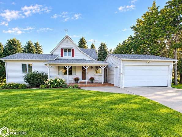 5.48 Acres of Land with Home for Sale in Williams, Iowa