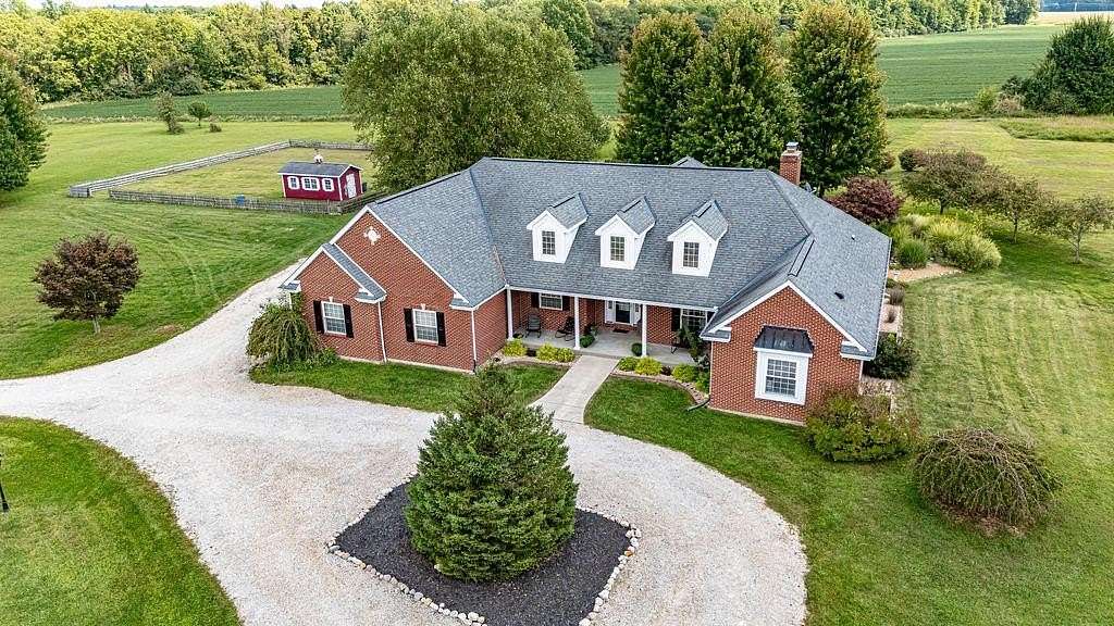 5.6 Acres of Land with Home for Sale in Milan, Indiana