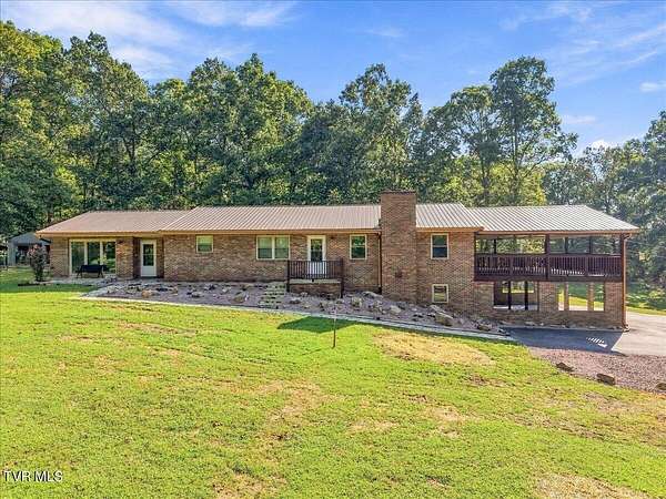 8 Acres of Land with Home for Sale in Greeneville, Tennessee