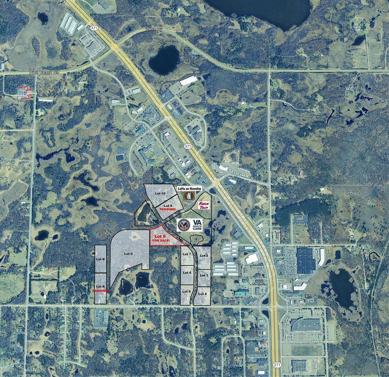 4.28 Acres of Residential Land for Sale in Baxter, Minnesota