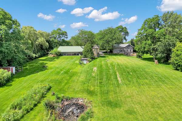 54.7 Acres of Recreational Land with Home for Sale in West Bend, Wisconsin