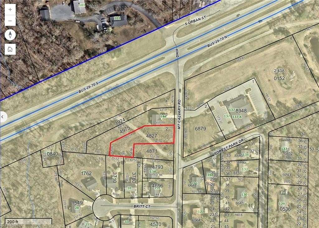 0.71 Acres of Residential Land for Sale in Thomasville, North Carolina