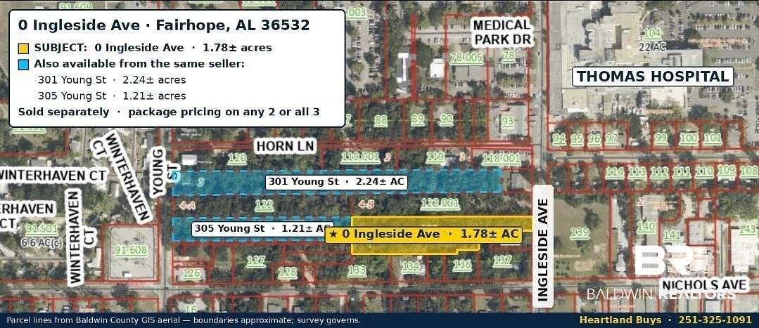 1.78 Acres of Residential Land for Sale in Fairhope, Alabama