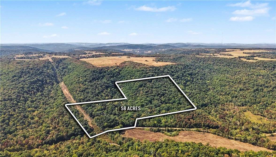 58 Acres of Land for Sale in Fayetteville, Arkansas