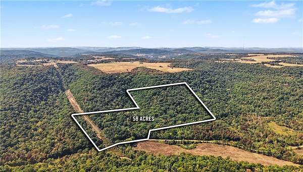 58 Acres of Land for Sale in Fayetteville, Arkansas