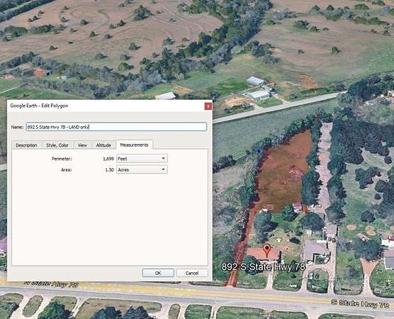 1.75 Acres of Commercial Land for Lease in Farmersville, Texas