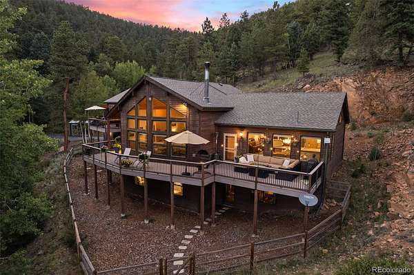 5 Acres of Land with Home for Sale in Conifer, Colorado