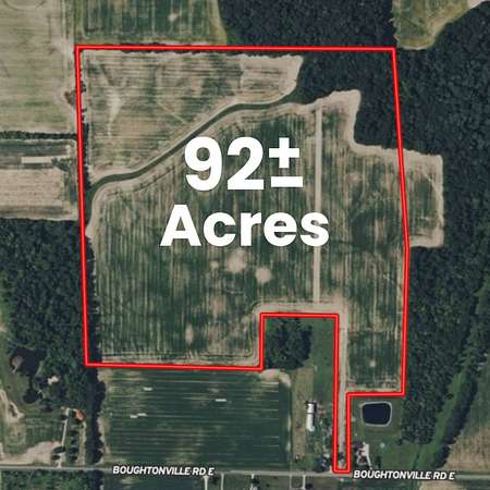 92 Acres of Agricultural & Residential Land for Auction in Greenwich, Ohio