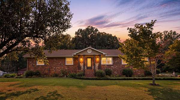 9.82 Acres of Land with Home for Sale in Lewisburg, Tennessee