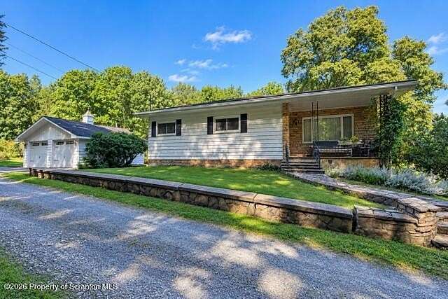 25.7 Acres of Recreational Land with Home for Sale in Clarks Summit, Pennsylvania