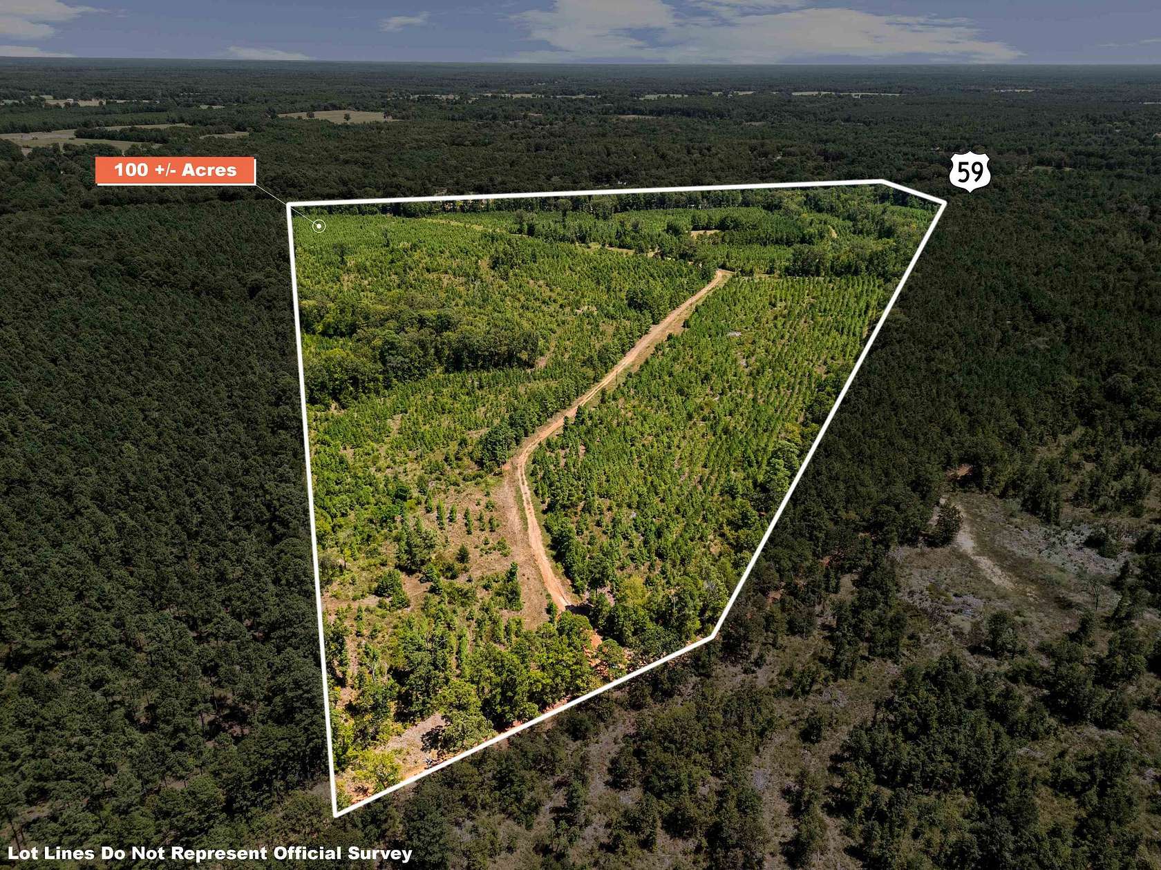 101 Acres of Land for Sale in Marshall, Texas