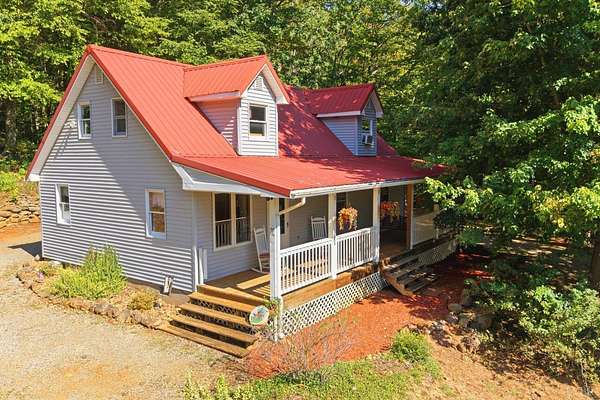 5 Acres of Land with Home for Sale in Bedford, Virginia