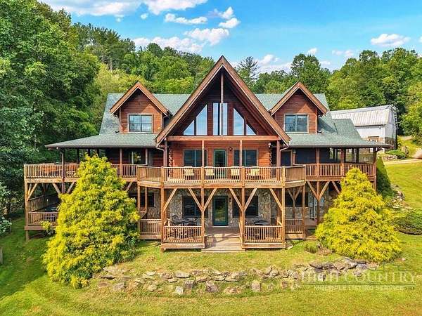 8 Acres of Land with Home for Sale in Sugar Grove, North Carolina