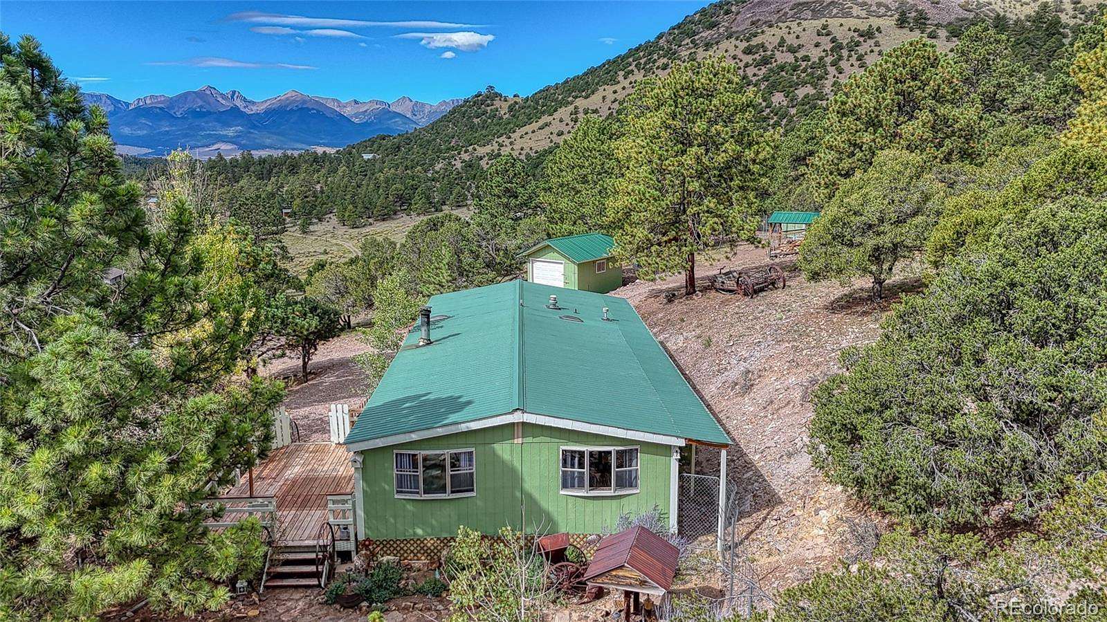 10.3 Acres of Recreational Land with Home for Sale in Westcliffe, Colorado