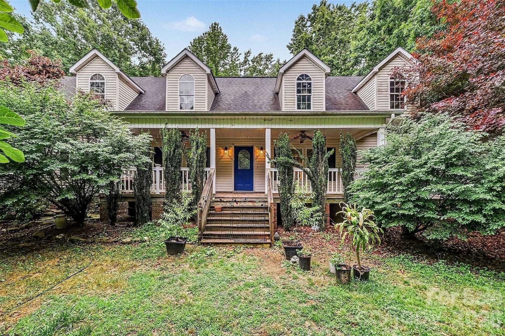 9.15 Acres of Land with Home for Sale in Gold Hill, North Carolina