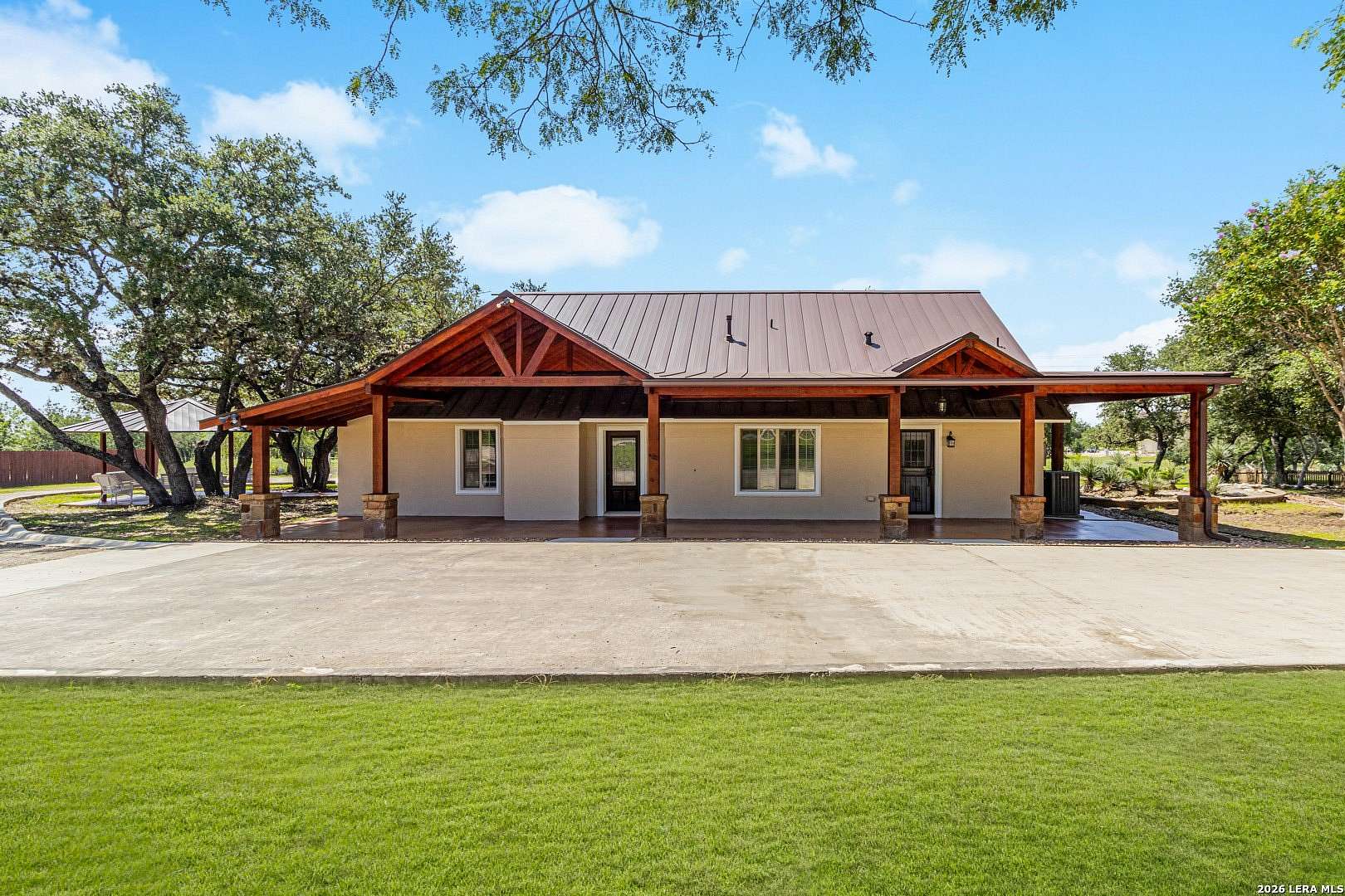 5.47 Acres of Land with Home for Lease in Castroville, Texas