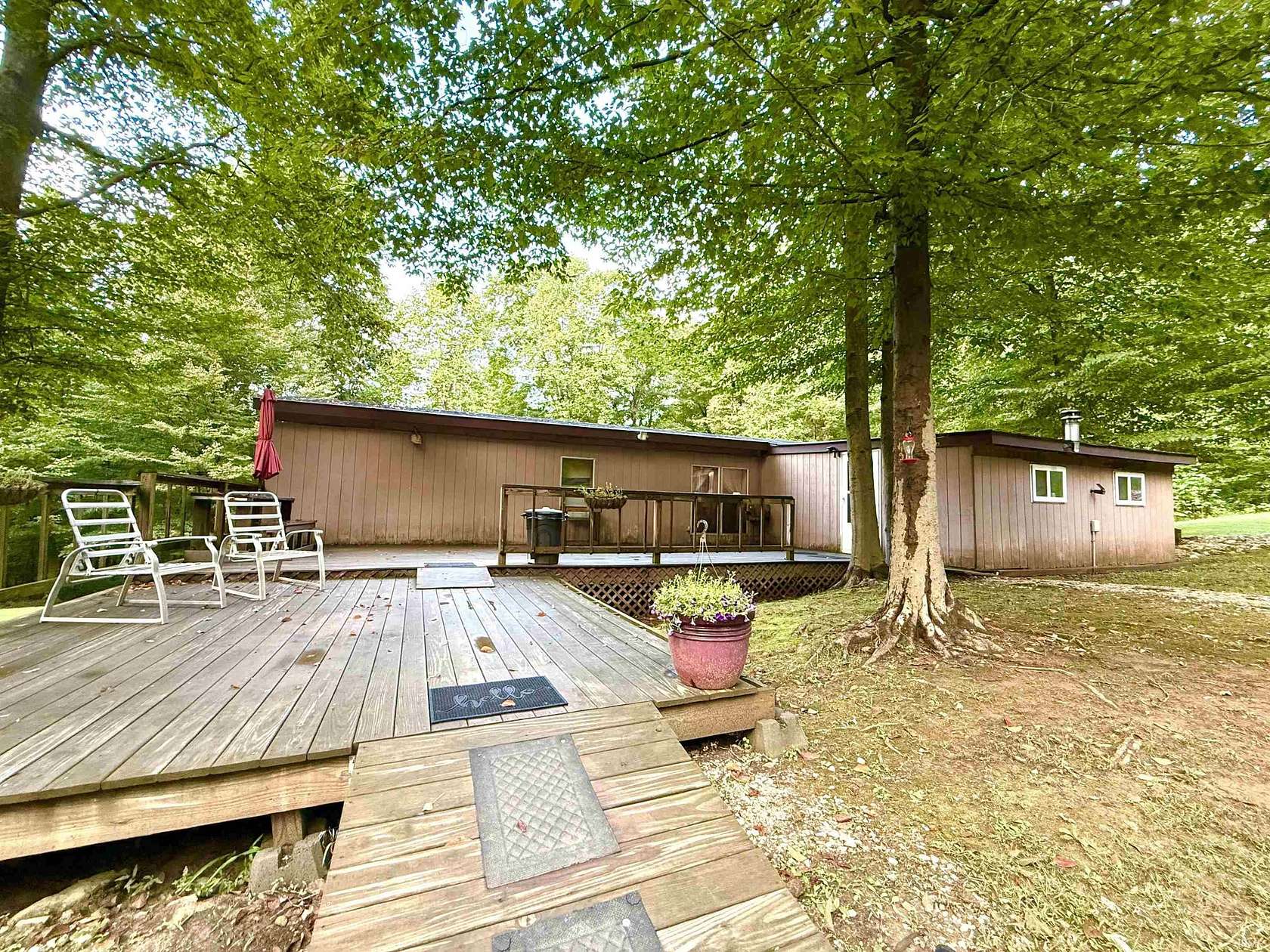 18.7 Acres of Recreational Land with Home for Sale in Paoli, Indiana
