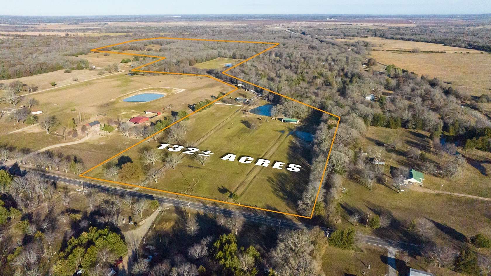 133 Acres of Improved Land for Sale in Ravenna, Texas