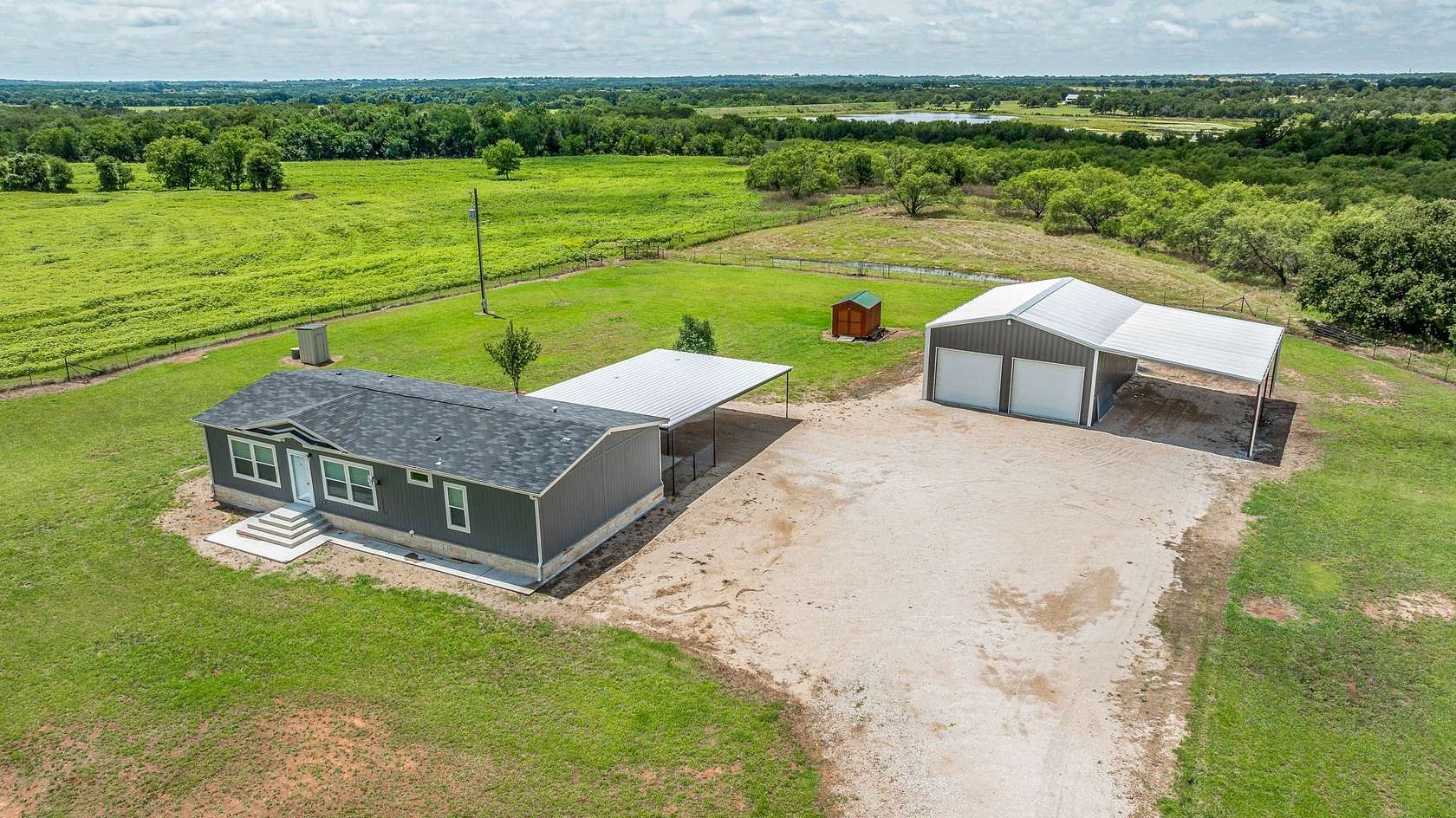 6 Acres of Land with Home for Sale in Stephenville, Texas