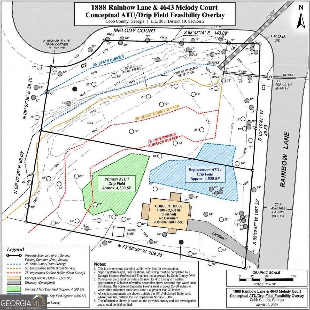 0.44 Acres of Residential Land for Sale in Powder Springs, Georgia