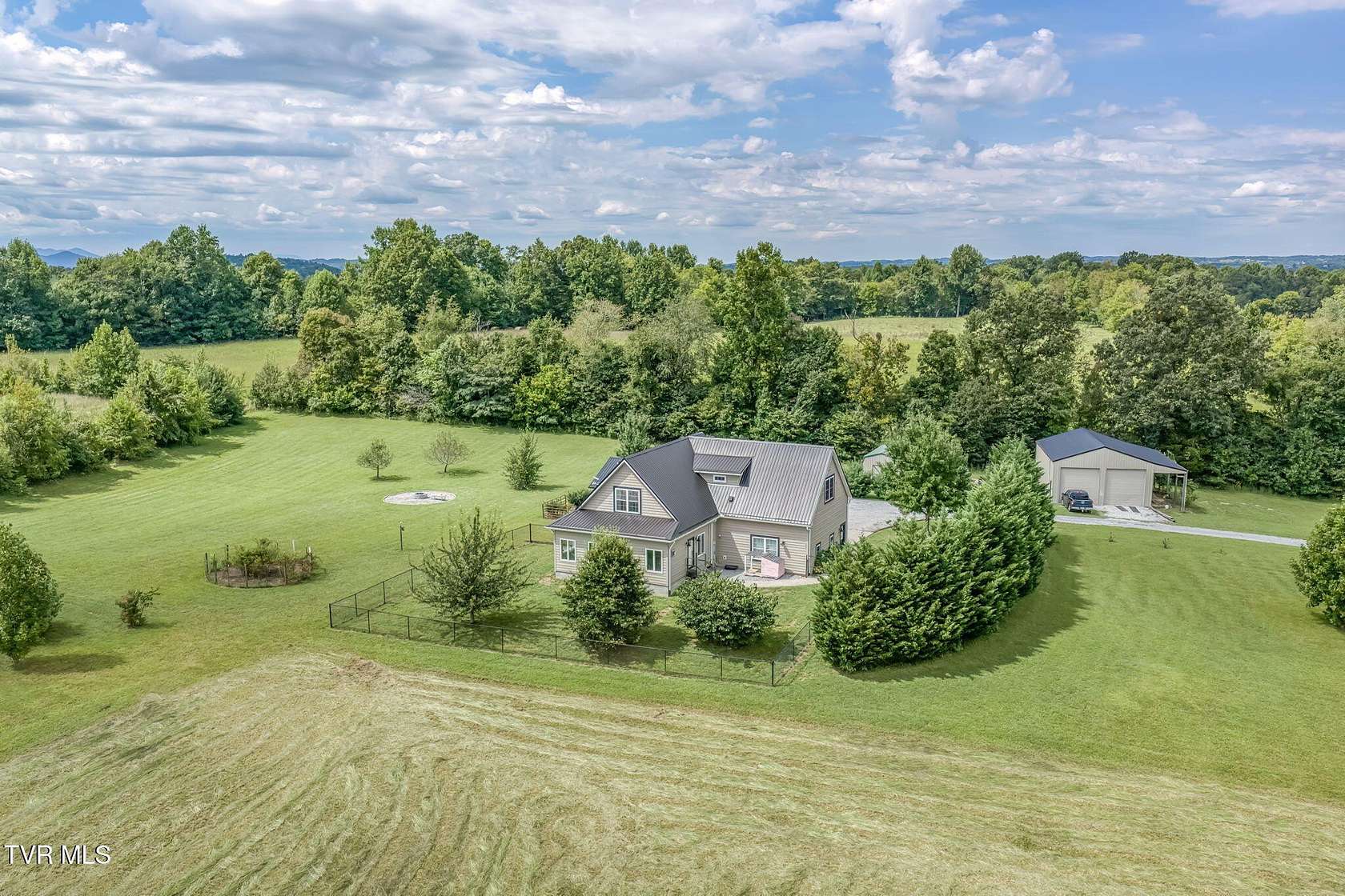 11.7 Acres of Land with Home for Sale in Greeneville, Tennessee