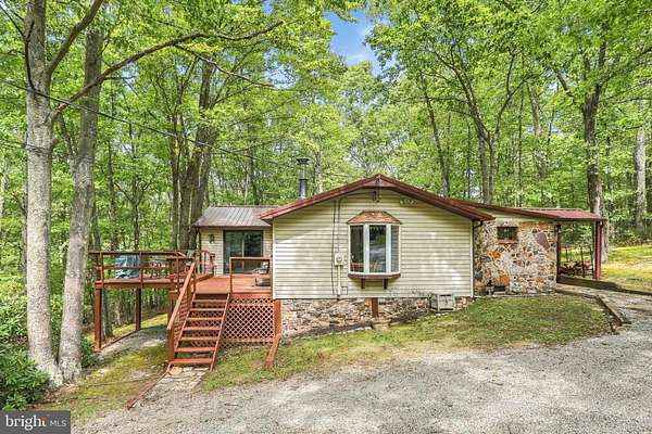 5 Acres of Land with Home for Sale in Mathias, West Virginia